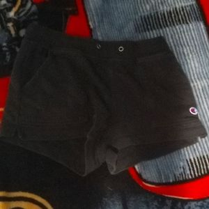 Black champion shorts